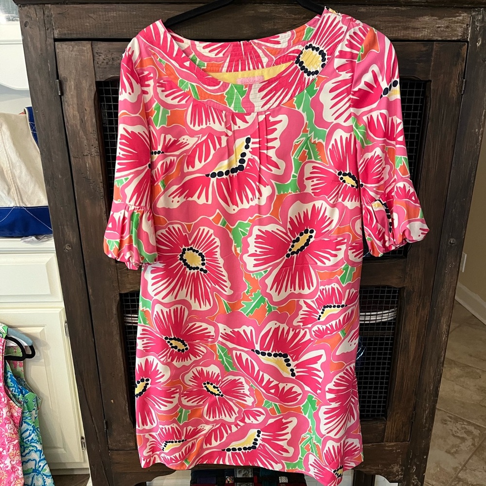 Lilly Pulitzer Silk Floral Dasha Dress